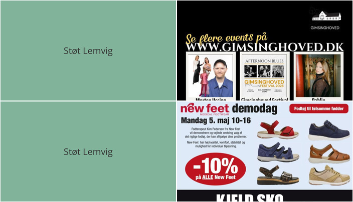 Nyt fra Gimsinghoved og KJELD SKO