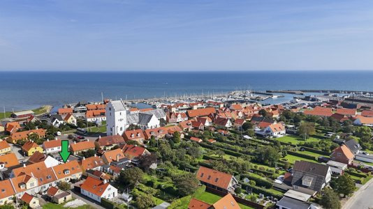 Hyggelig ejerlejlighed i Sæbys gamle bydel og nær Sæby havn