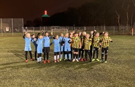 NUGF og Houlkær FK delte efter sand målfest
