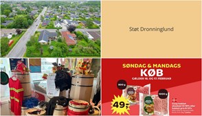 Nyt fra Slikhuset Hjallerup, Mæglerhuset og SUPERBRUGSEN DRONNINGLUND