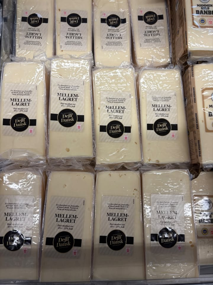 Meny Hobro tilbyder mellemlagret dansk ost til skarp pris
