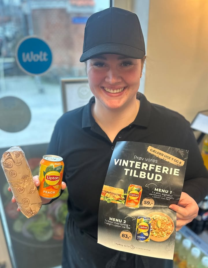 Kylling & Co Holstebro: Vinterferietilbud i uge 7 og 8 med lækre menukombinationer