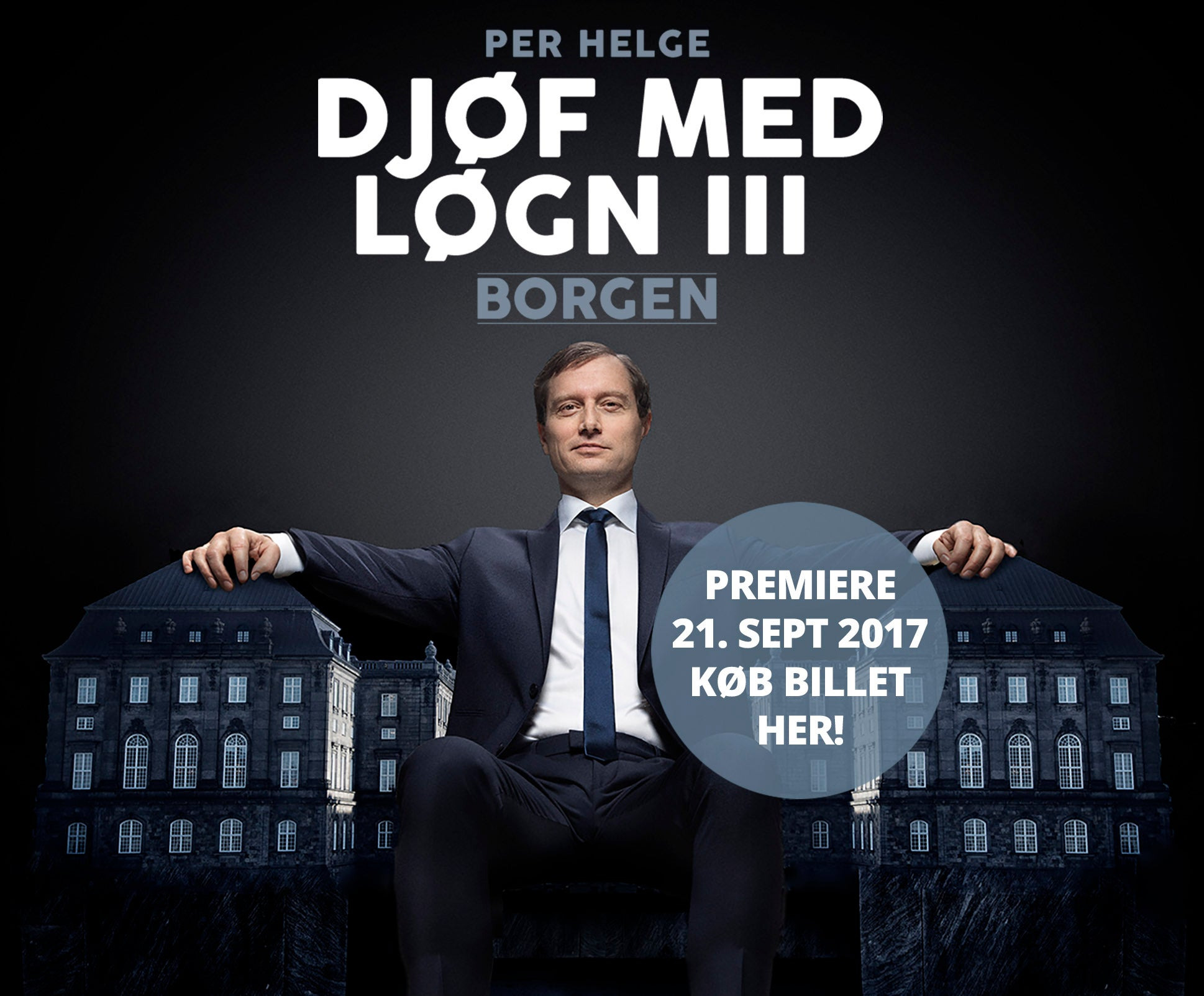 Per Helge vender tilbage til Odense med nyt show om bureaukrati