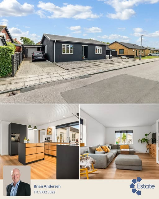 Estate Vestjylland præsenterer moderniseret og indflytningsklar villa i Ringkøbing