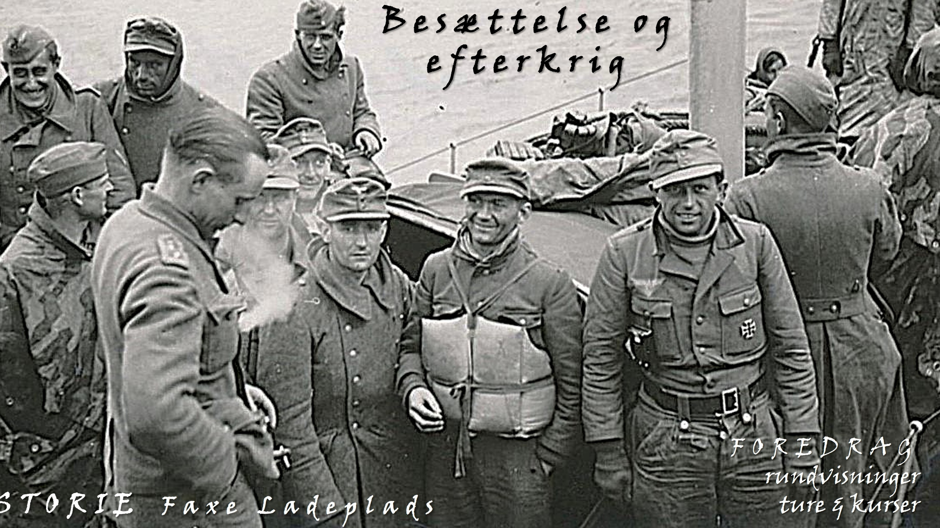 FOREDRAG. 'BESÆTTELSE OG EFTERKRIG'.
