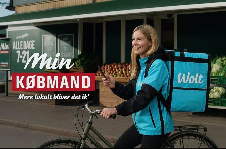 Min Købmand Øster Bjerregrav indgår partnerskab med Wolt for online bestilling fra 2026