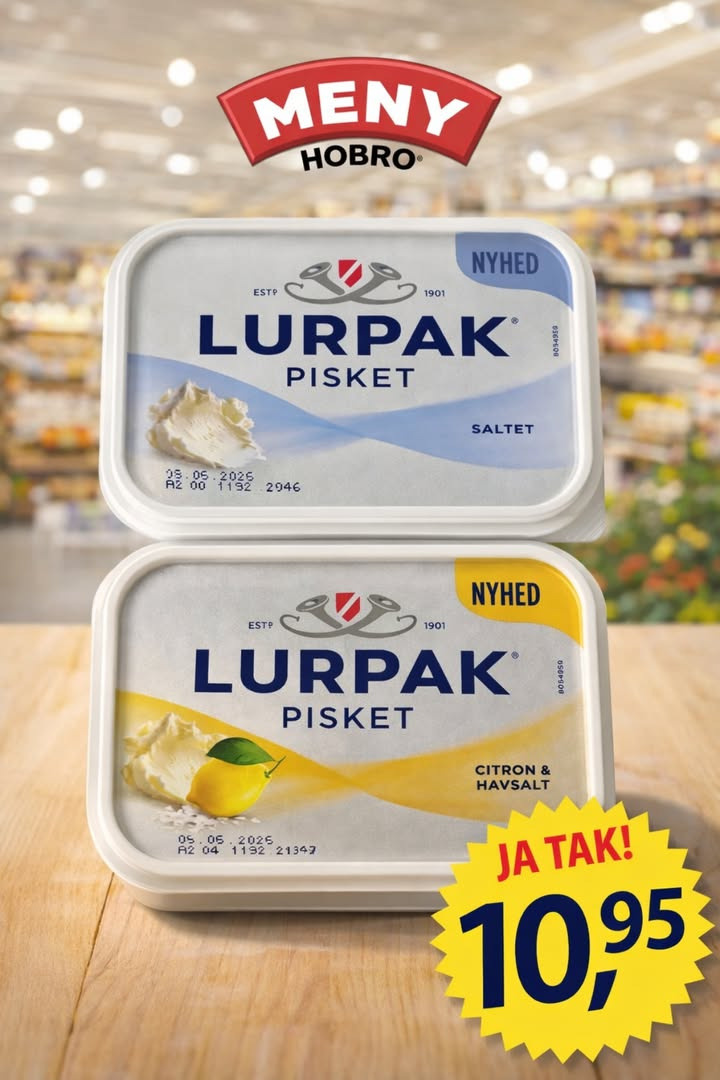 Nyhed fra MENY Hobro: Lurpak pisket smør til tilbudspris i weekenden