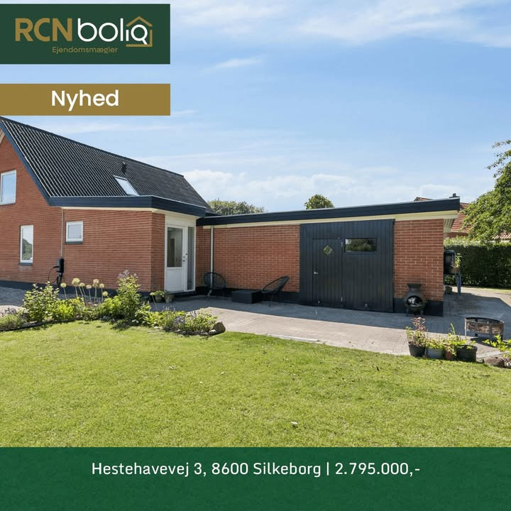 Renoveret villa i Balle klar til indflytning fra RCN Bolig Silkeborg
