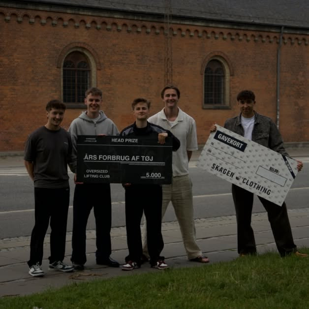 Lagersalg.com inviterer til stort lagersalg med Skagen Clothing og Oversized Lifting Club i Aarhus