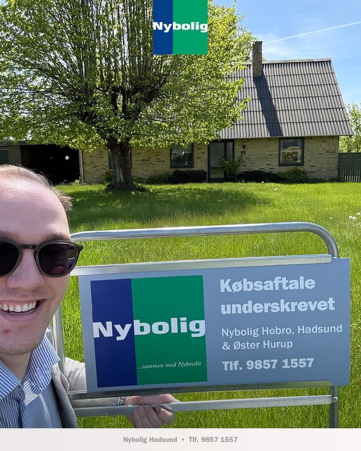 Købsaftale underskrevet på Nørre Hurupvej 35 af Nybolig Hadsund