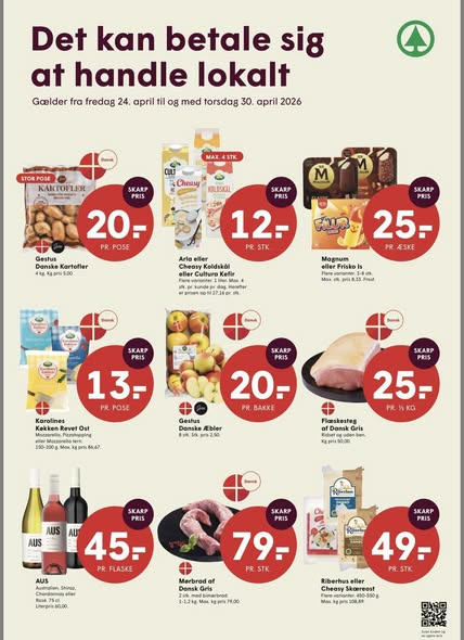 Spar Suldrup frister med gode tilbud på friskbagte lækkerier og koldskål