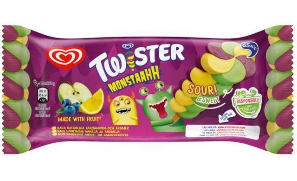 Køb Twister Monstaahh ispinde til nedsat pris hos Min Købmand Øster Bjerregrav