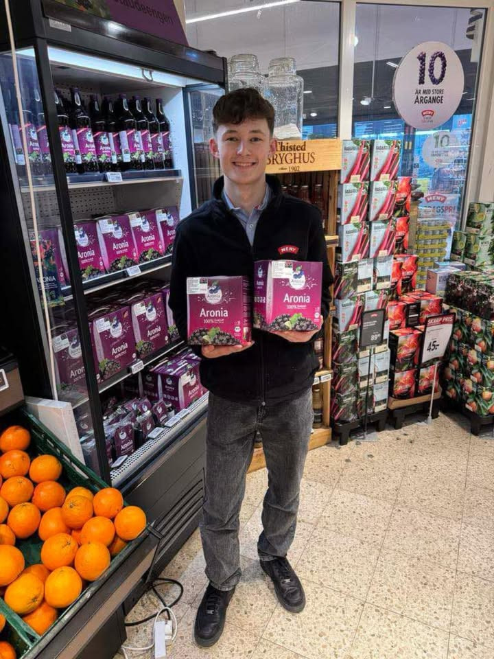 Meny Hobro tilbyder aronia i storkøb med rabat