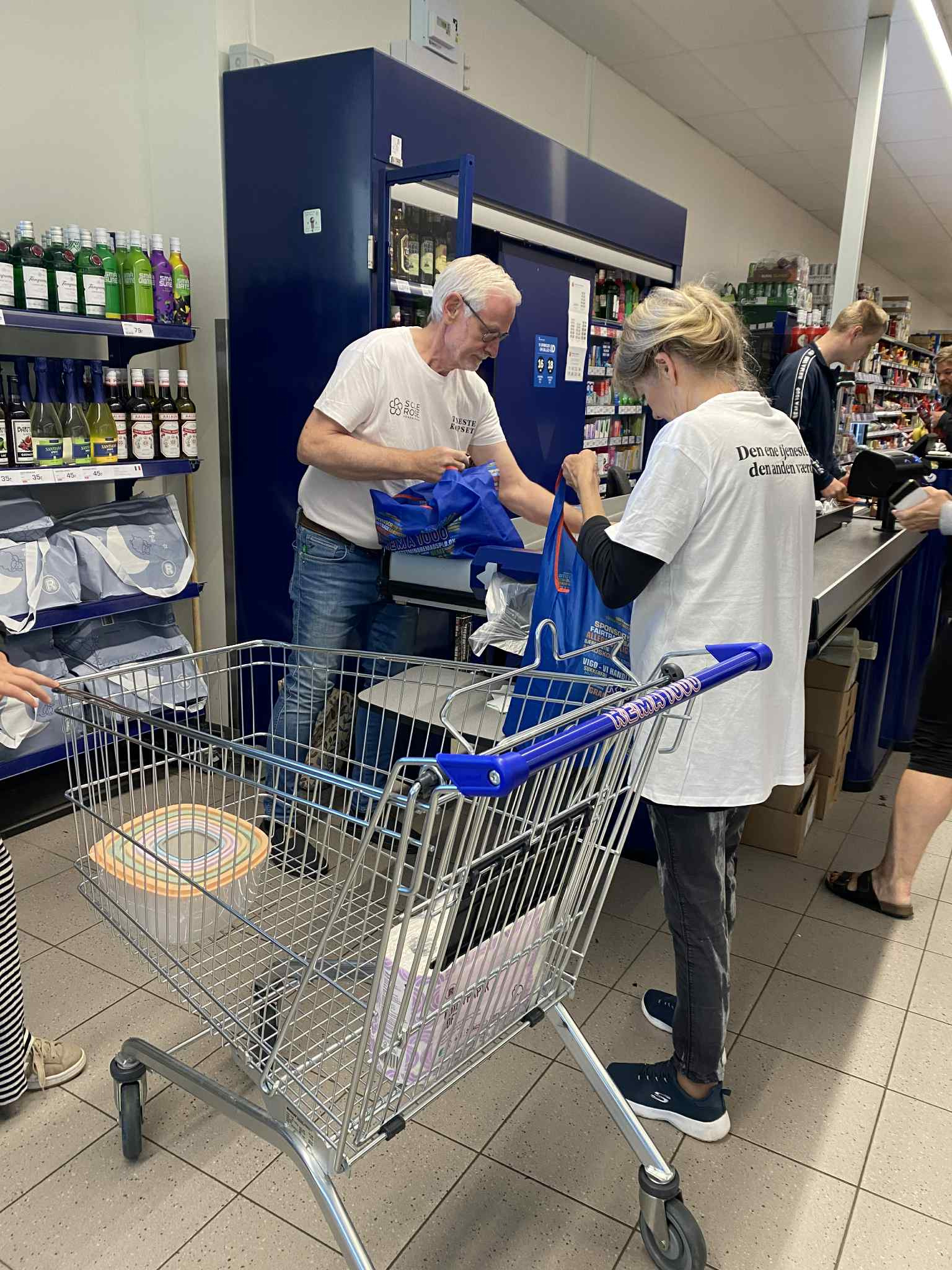 Frivillige pakkede varer og satte fokus på en vigtig sag 