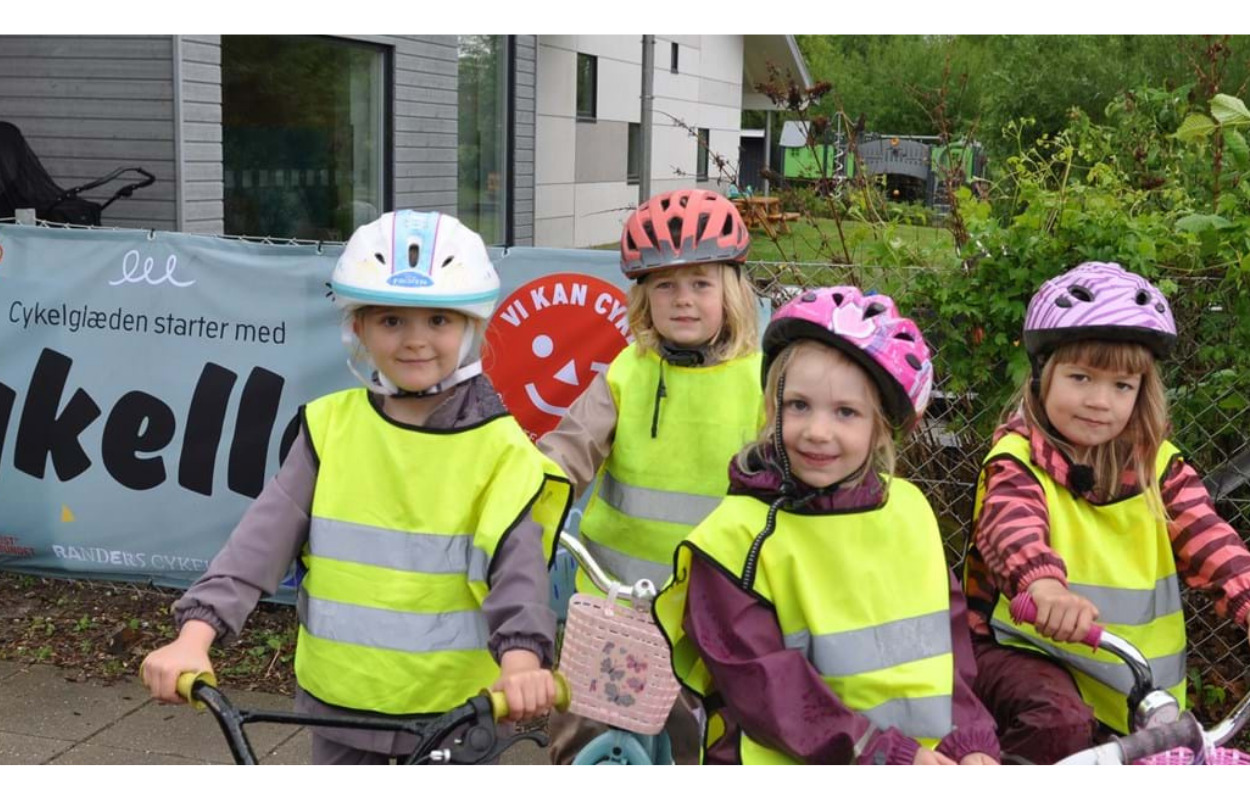 Kampagne øger børnehavebørns cykelglæde