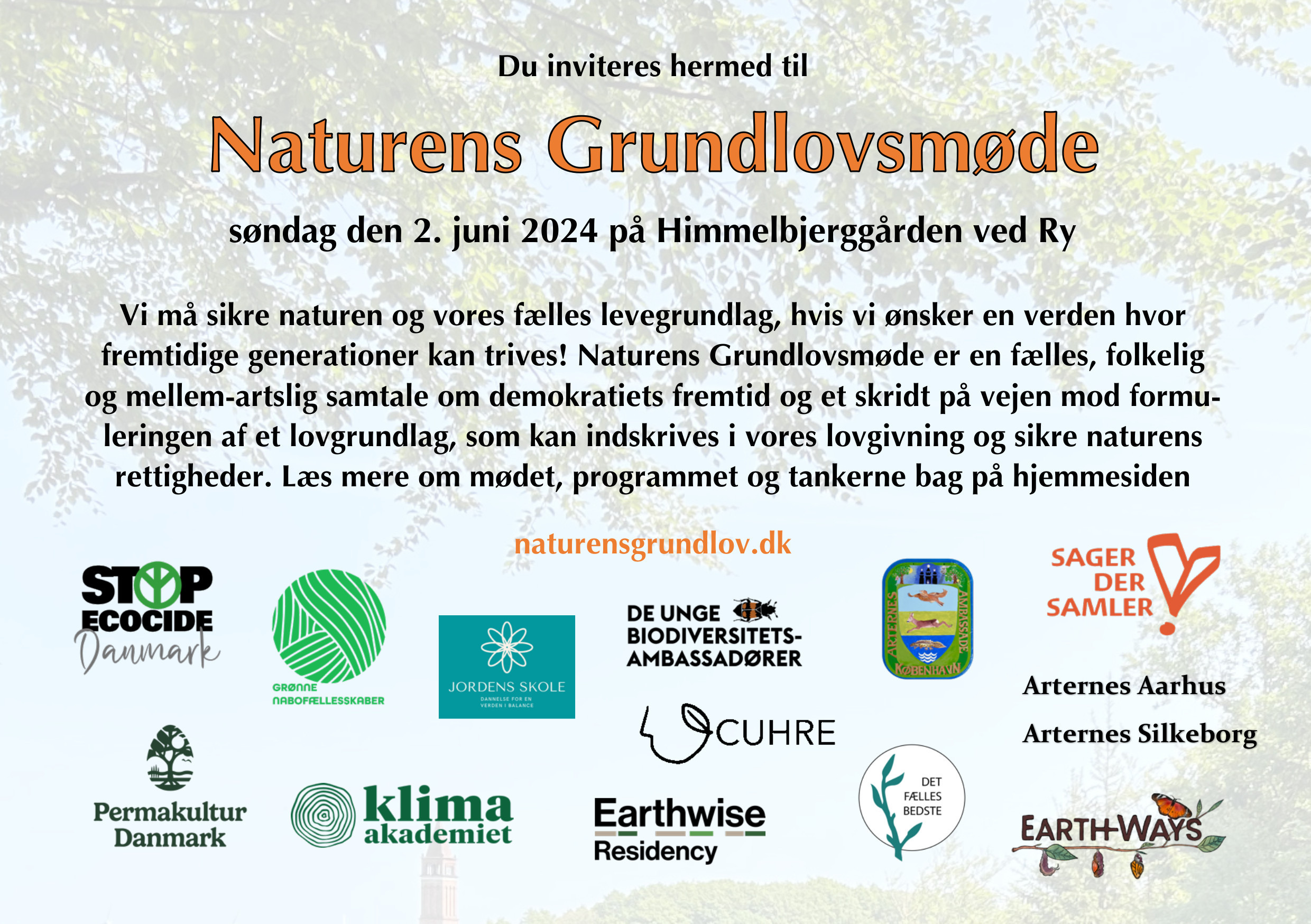 Vær med til Naturens Grundlovsmøde d. 2. juni 2024