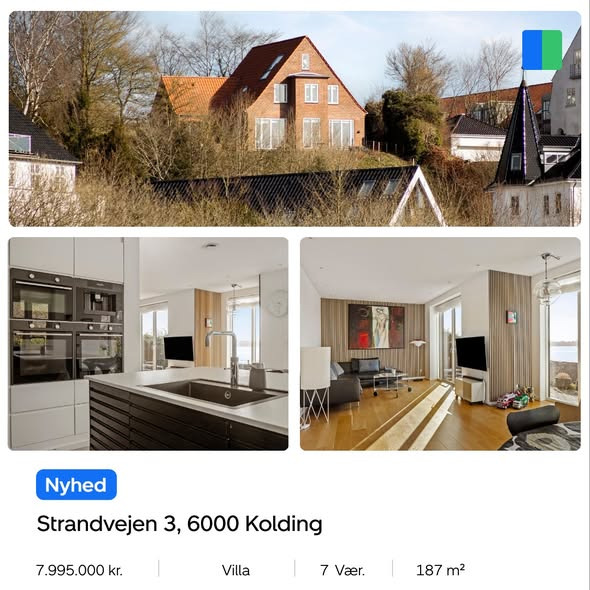 Nybolig Kolding præsenterer ny villa til salg på Strandvejen 3 i Kolding