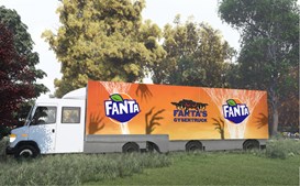 Fanta tager på hjul ud i landet for at vække gys og grin til halloween