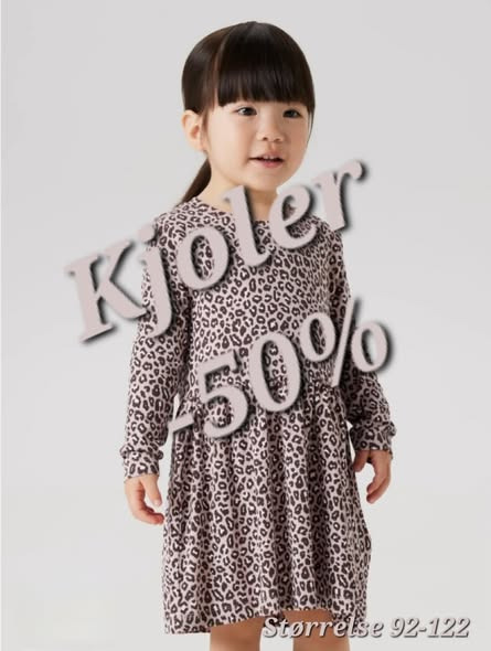 Børneshoppen Brønderslev tilbyder 50% rabat på udvalgte kjoler