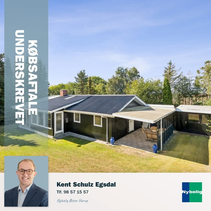 Nybolig Hadsund sælger charmerende fritidsbolig i Als