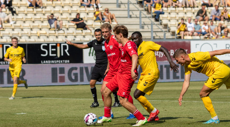 Fodboldbrag i Fredericia: FC Fredericia møder AC Horsens