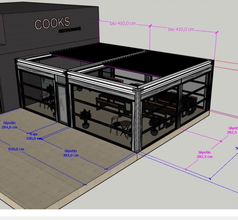 Restaurant Cooks fortæller om ønsket om at skabe en vinterhave i Enghaven