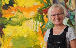 Billedkunstner Yrsa Dunvad inviterer til Åbne Atelierdøre i påsken