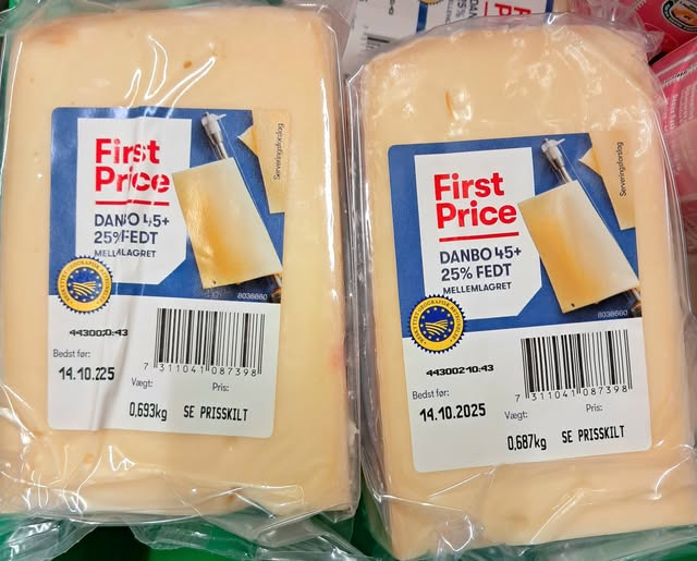SPAR Valsgård tilbyder First Price skæreost til specialpris