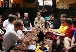 Oplæsning og diskussion af "Ulvespring" i Spentrup Sognegård