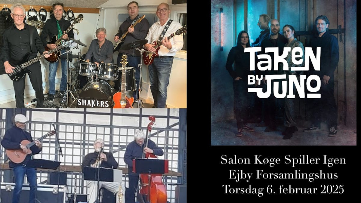 Salon Køge Spiller Igen: Musikalsk aften i Ejby Forsamlingshus