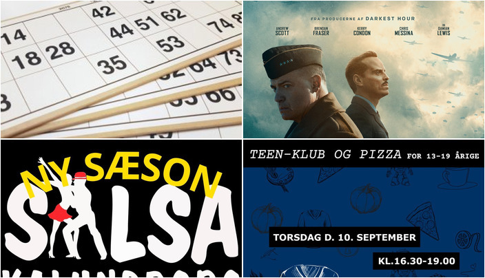 Banko, spændende film og salsadans: Det sker i Kalundborg den kommende uge