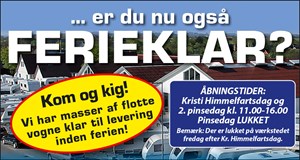 Bliv ferieklar med Møllegårdens Camping inden Store Bededagsferien