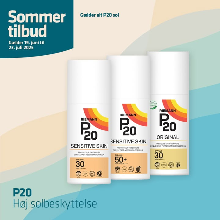 Vejlby Apotek tilbyder alt til sommerferien med fri fragt over 249 kr.