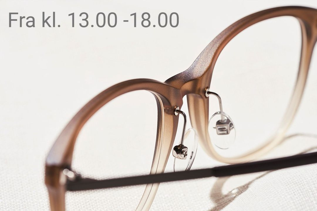 Mette fra Nine præsenterer hele kollektionen hos Thiele Optik Silkeborg idag