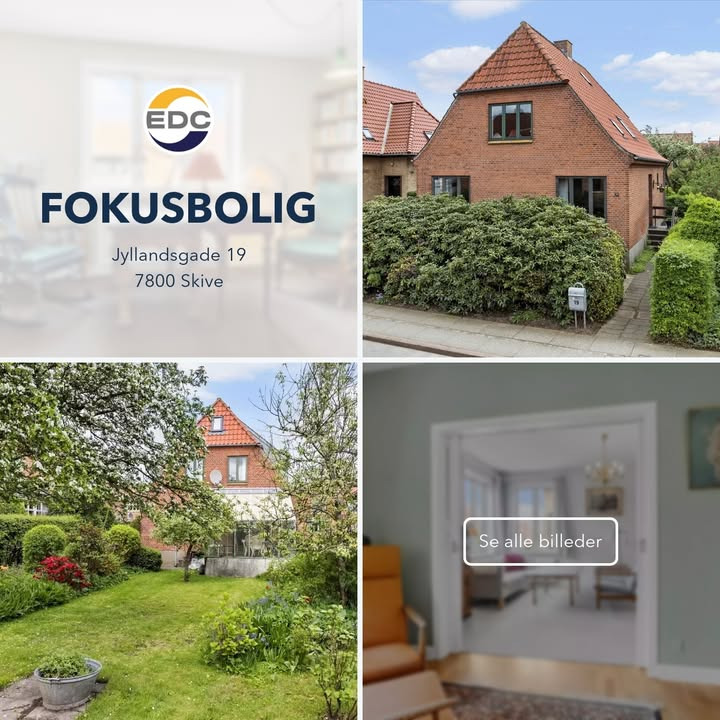 EDC Skive I/S fremviser central murermestervilla i Skive