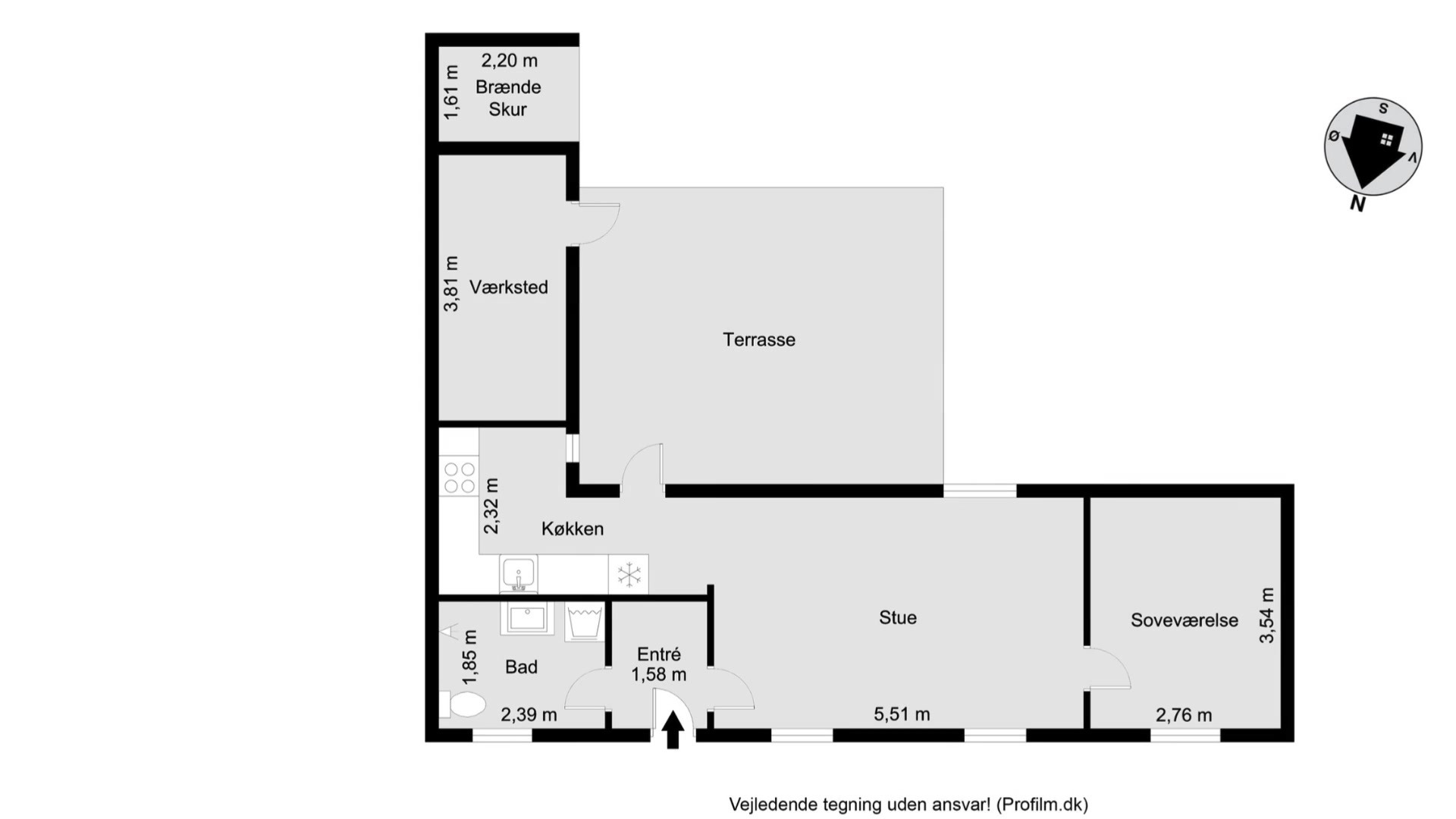 Ejenholm Bolig & Erhverv tilbyder charmerende bolig i naturskønne Løjt Kirkeby til salg