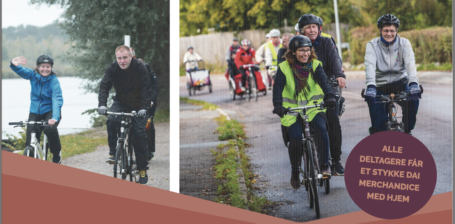 Psykisk sårbare i Holbæk cykler også med i Danmarks Motionsuge