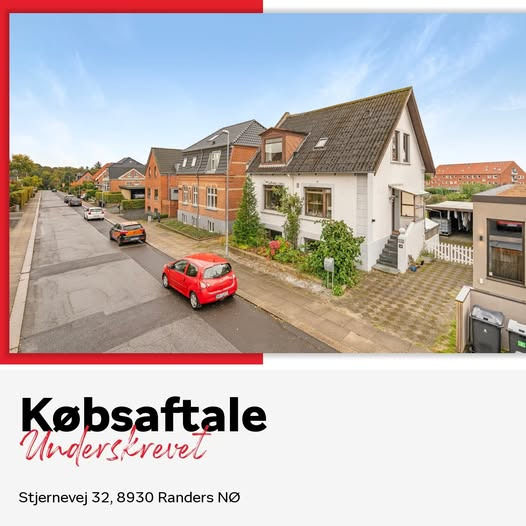 Home Randers & Assentoft sælger ejendom på Stjernevej 32 i Randers NØ