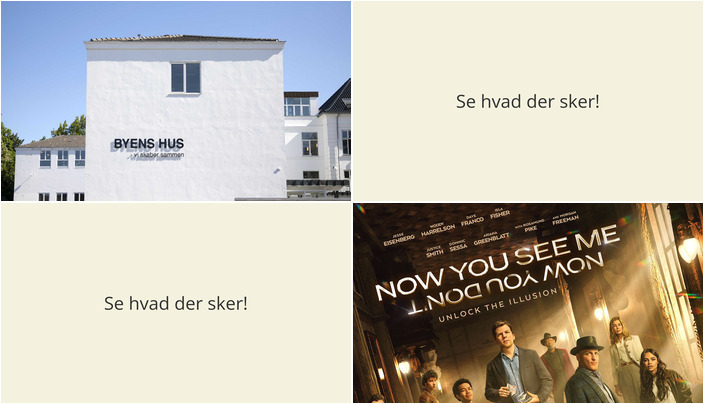 Oplev denne weekend i Hellerup: Fra seniorbordtennis til magisk biografoplevelse