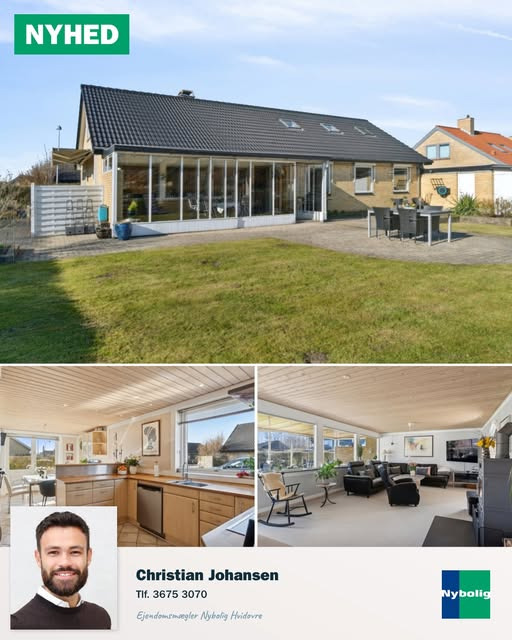 Nybolig Hvidovre præsenterer familievilla i attraktive Strandhaven