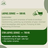 Forlæng levetiden på din ladcykel med professionel service hos Gladcyklen i Aalborg
