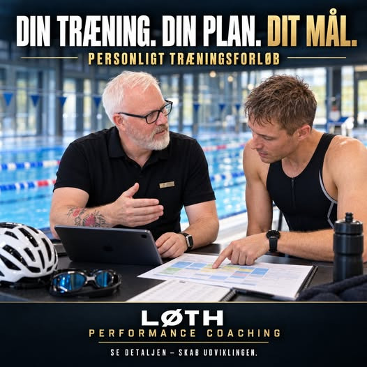 LØTH Performance Coaching tilbyder individuelt træningsforløb frem mod triatlon, motionsløb eller personligt mål