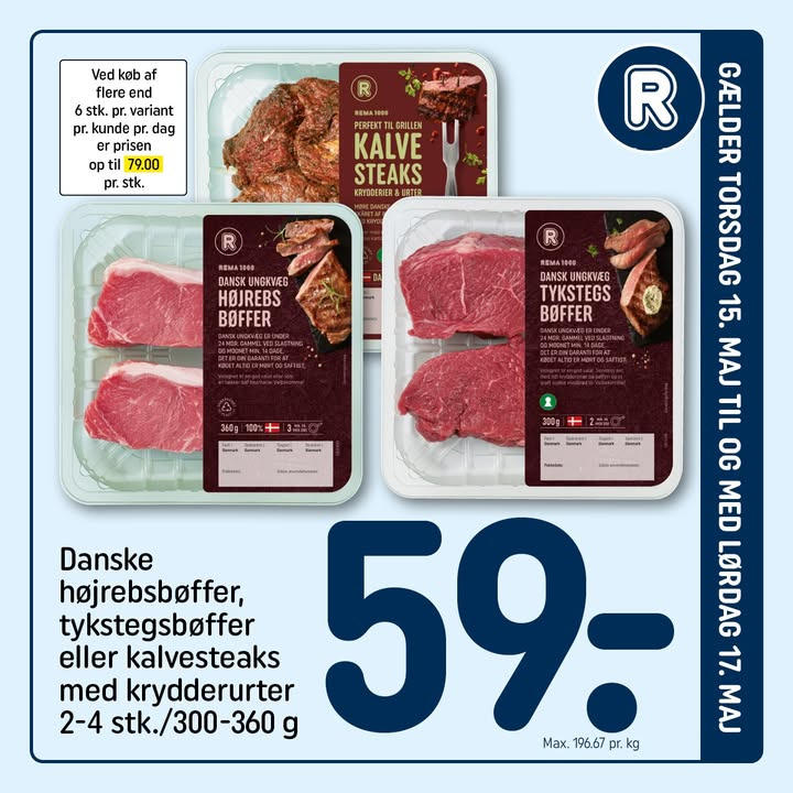 Rema1000 Gærumvej: Gør klar til nye tilbud fra i morgen