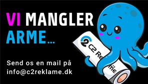 C2 Reklame søger talentfuld folie- og skiltemontør i Sorø