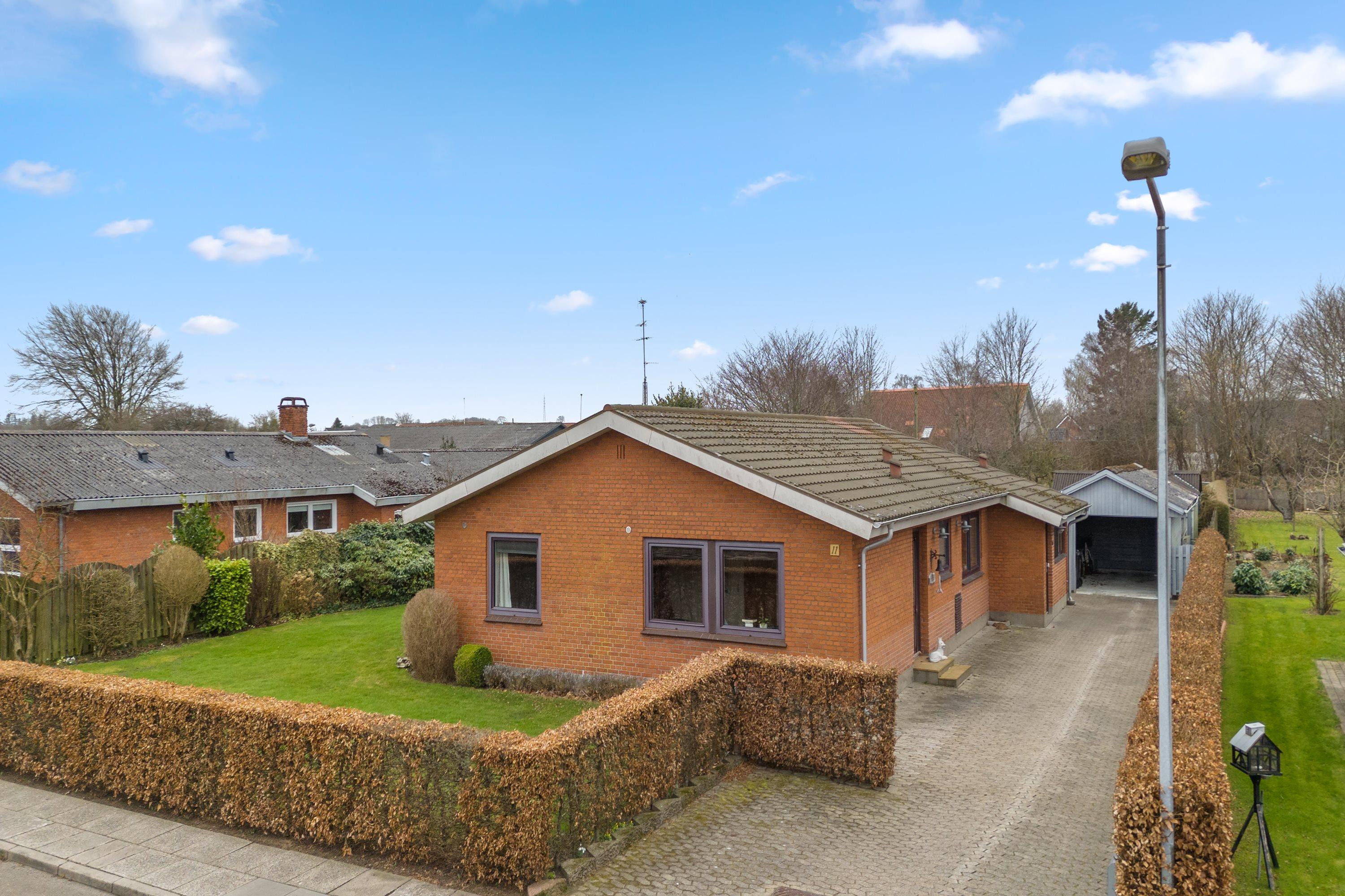 Til salg hos Mæglerhuset Sæby: Villa fyldt med sjæl og varme i Hørby