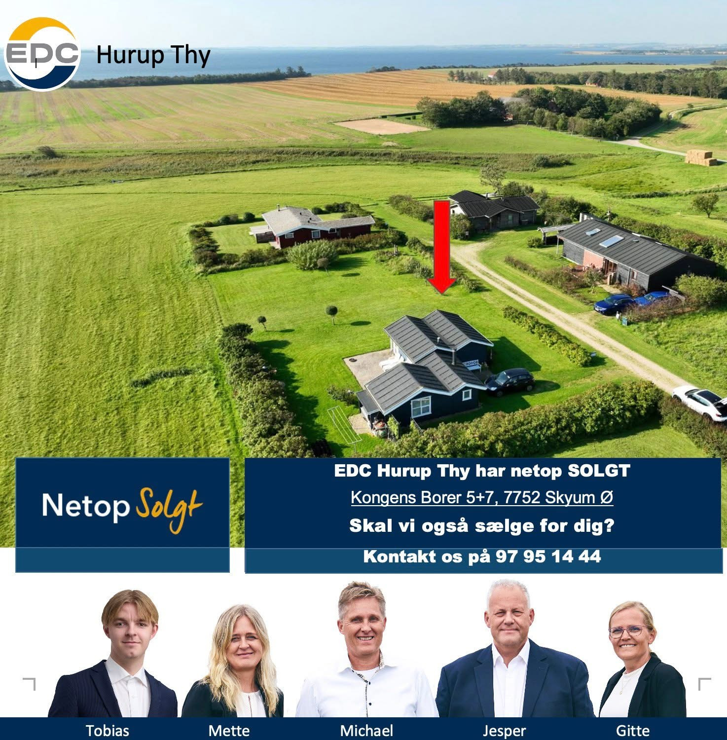 EDC Hurup Thy fejrer salg: Tillykke til køber og sælger!
