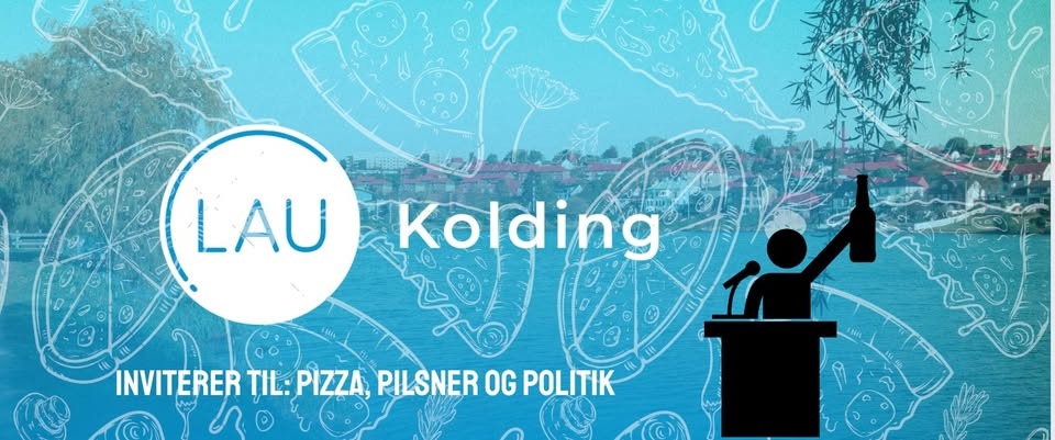 Pizza, pilsner og politik i Kolding samler unge til diskussion