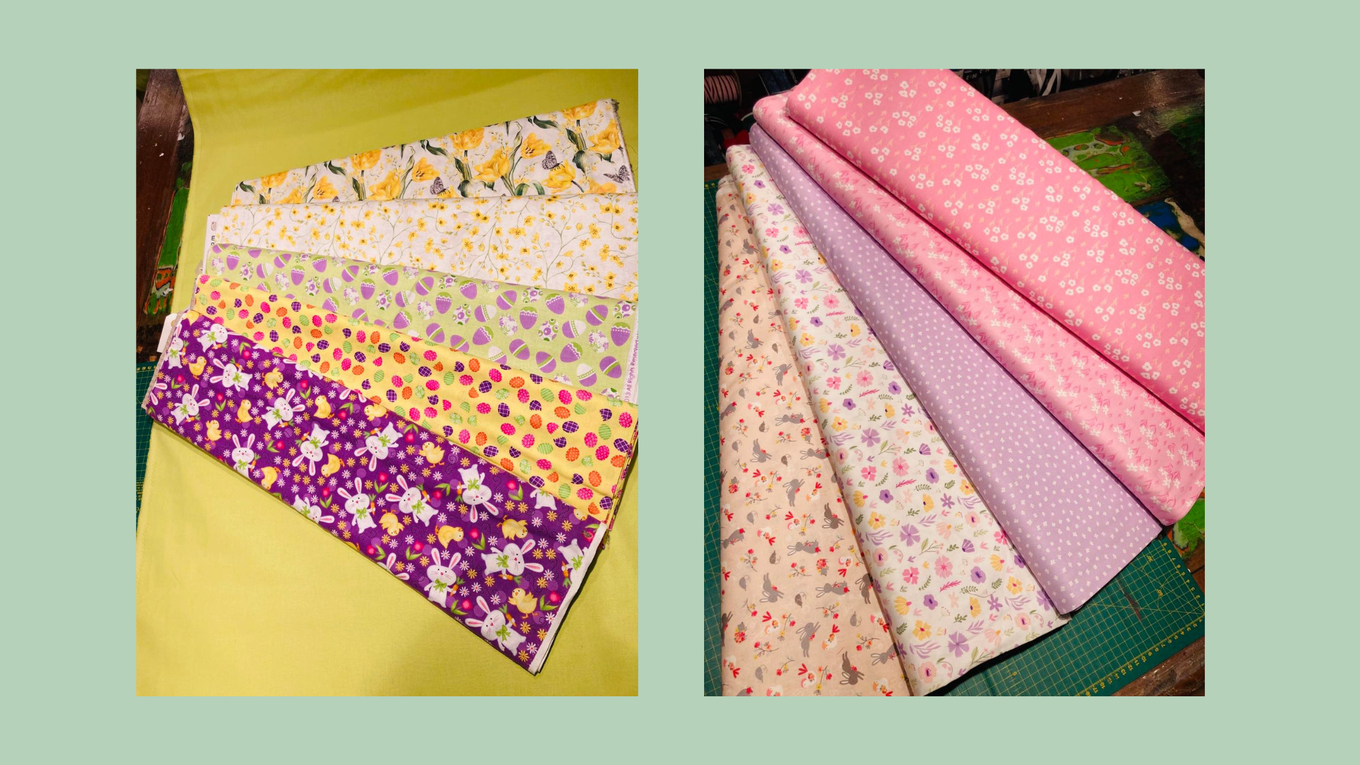 Påskestemning blomstrer hos Art'N'Craft ApS med nye stofkollektioner