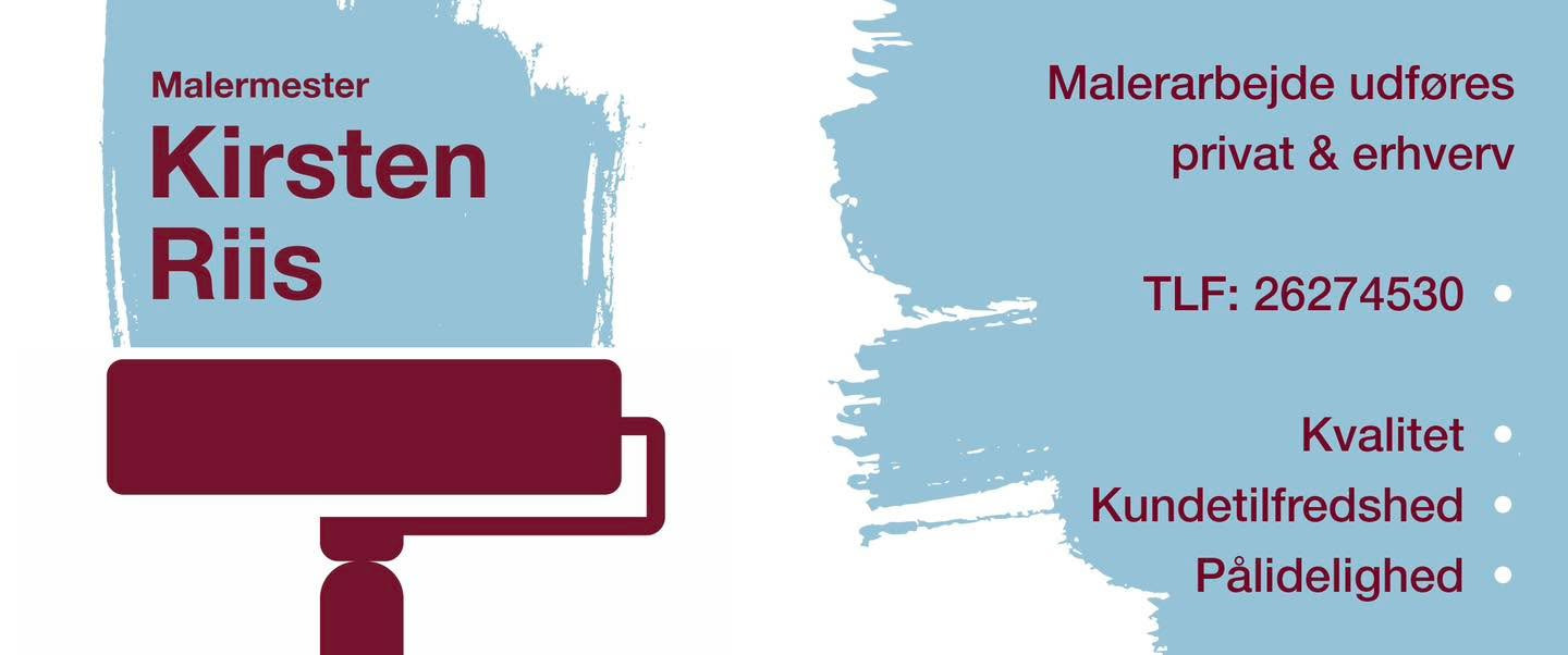 Få professionel omhu med Malermester Kirsten Riis til dit næste malerprojekt