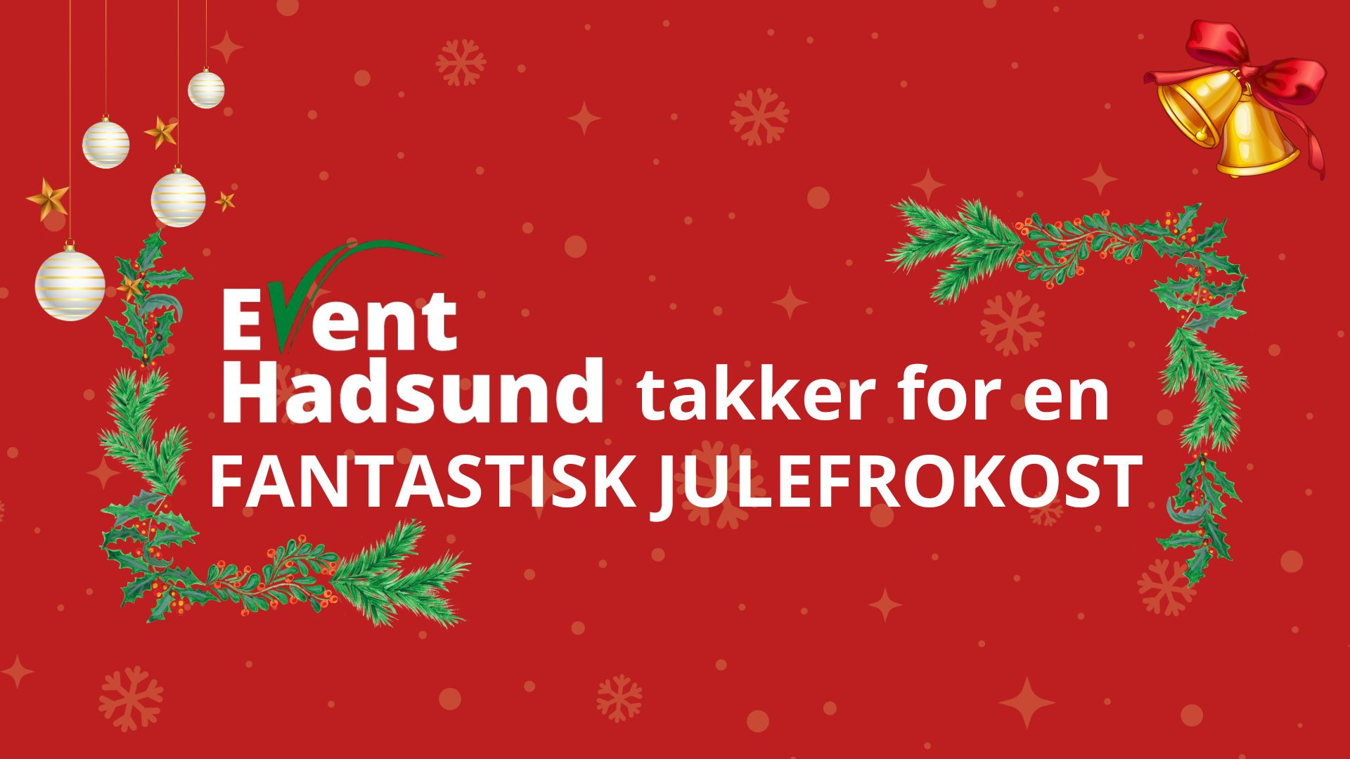Tak til lokale virksomheder, som skabte feststemning ved årets julefrokost i Hadsund